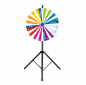 Preview: Glücksrad Premium 100 cm Regenbogen