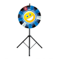 Preview: Glücksrad Premium 100 cm Smiley