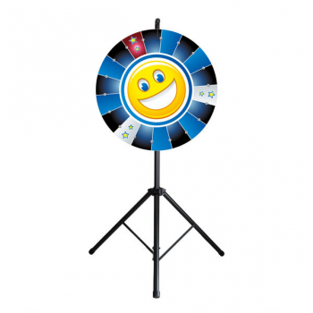 Glücksrad Premium 80 cm Smiley
