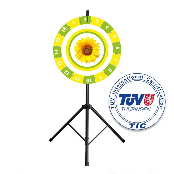 Glücksrad Premium 100 cm Sunflower