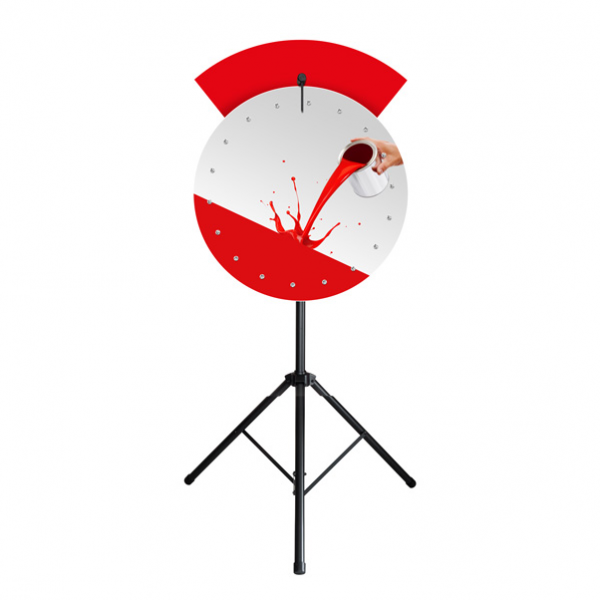 Glücksrad Deluxe Rounded 90 cm Eigenes Design