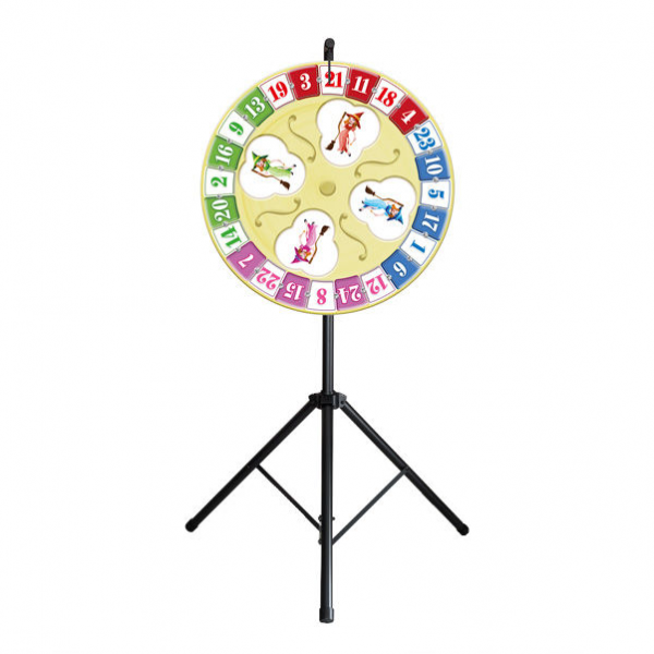 Glücksrad Premium 100 cm Nostalige