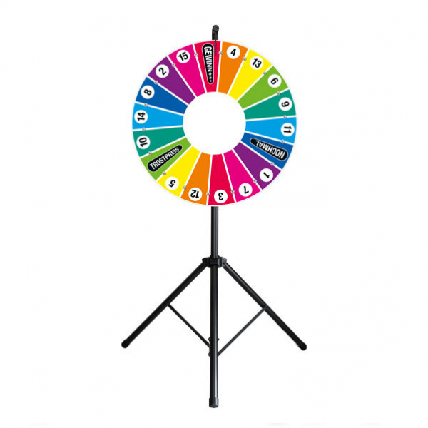 Glücksrad Premium 80 cm Color 18