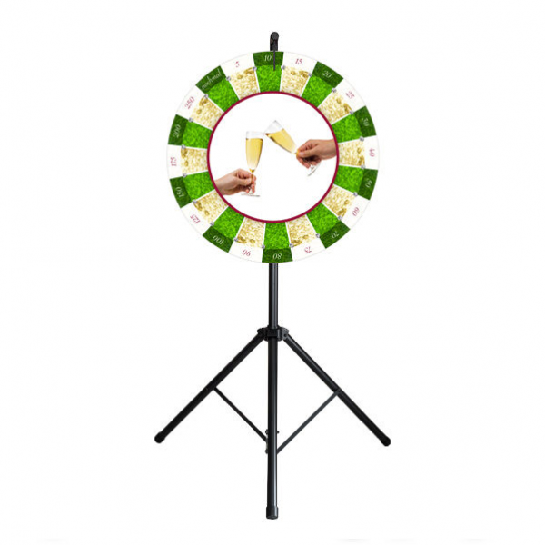 Glücksrad Premium 90 cm Jubiläum